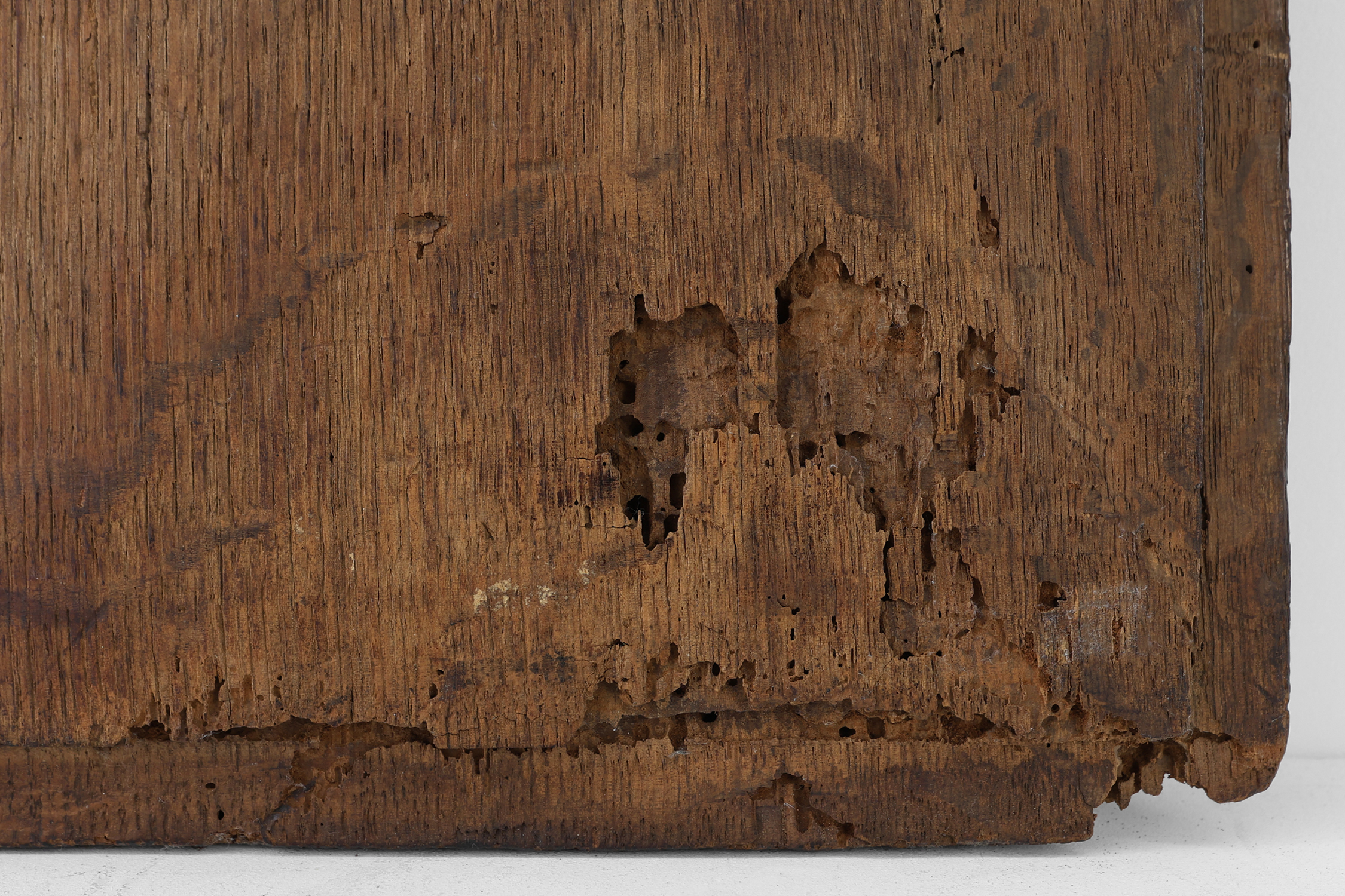Late Gothic carved oak relief panel, France 15th centurythumbnail